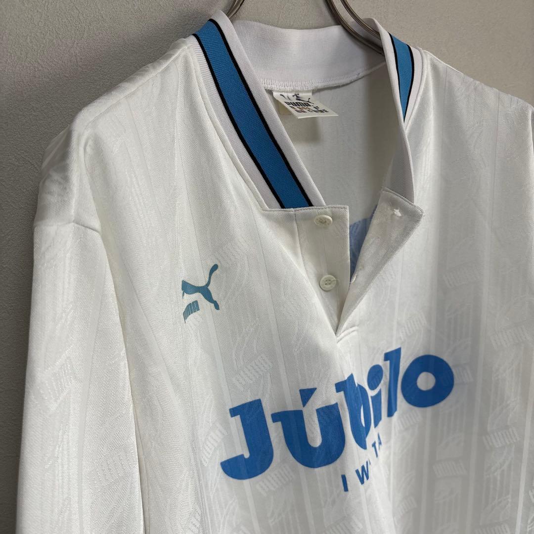 90s JUBILO ジュビロ磐田 プーマ ユニフォーム ゲームシャツ 白 L