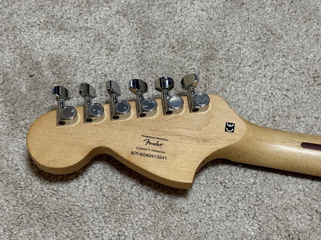 さ*ん様 スクワイヤー ストラトキャスター 黒