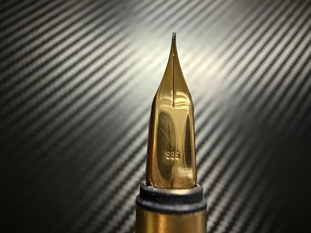 美品 モンブラン ノブレス ゴールド EF 極細字 万年筆