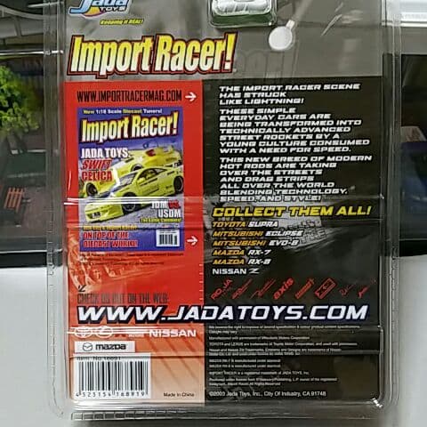 1/64 Jada Toys ランエボ