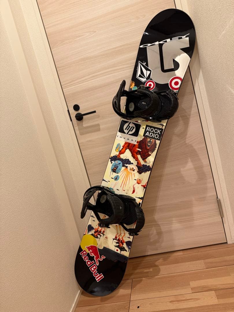 【美品】BURTON ショーンホワイトモデル 156cm ビンディングセット