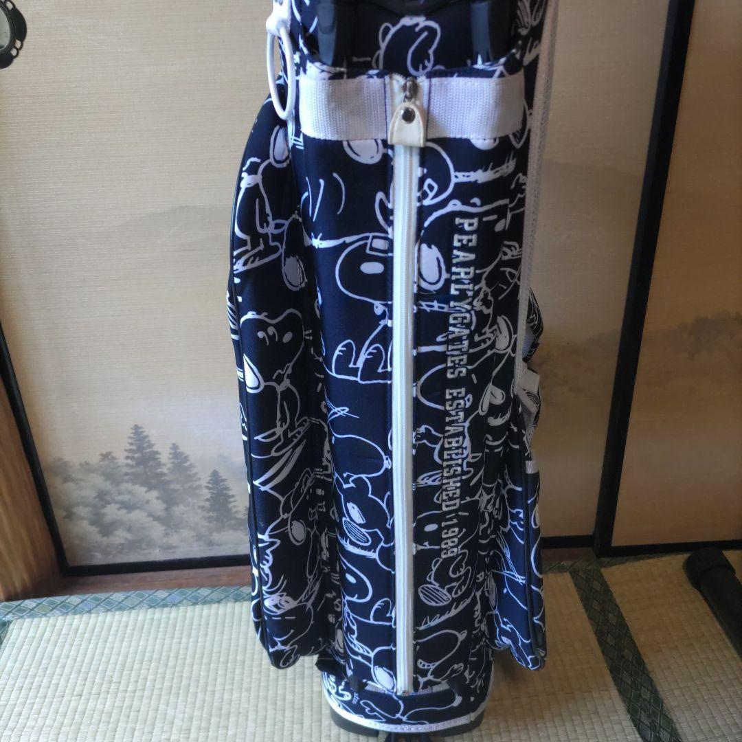 パーリーゲイツ　スヌーピーコラボキャディーバッグ