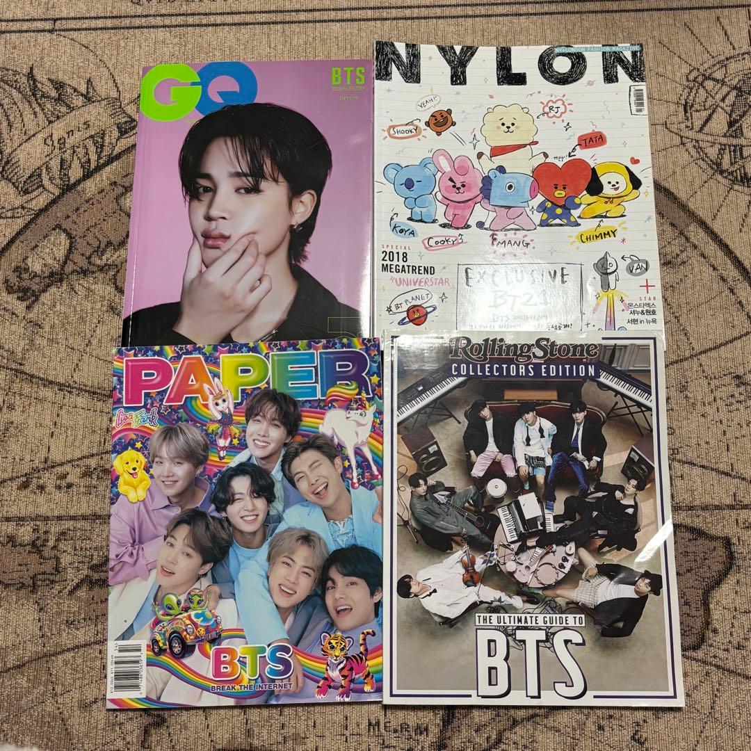 BTS 海外 雑誌 まとめ売り