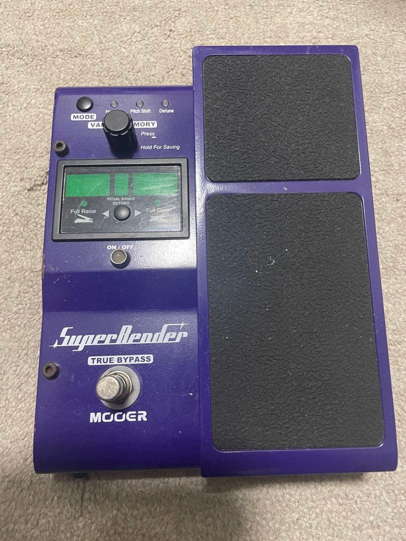 MOOER Super Bender ワーミー　ピッチシフター　ディチューン