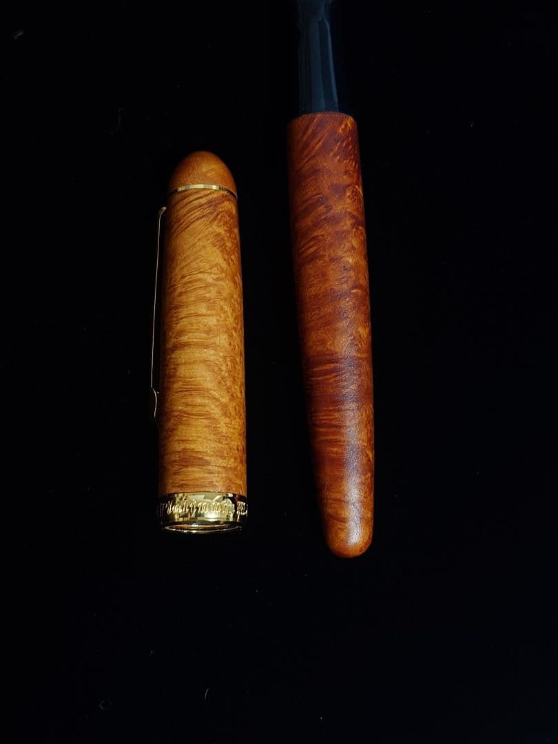 プラチナ万年筆　ブライヤー　中字　M 14k