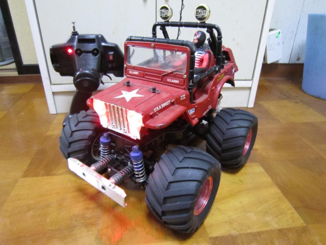 Bonちゃん 1/10 ワイルドウイリー２ カスタム レッドファルコン仕様