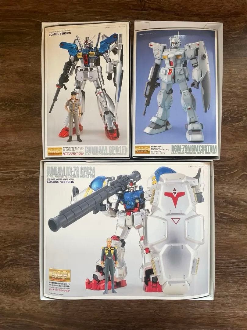 希少 ガンダム0083 シリーズ MG プラモデル 3種 オマケ非売品デカール