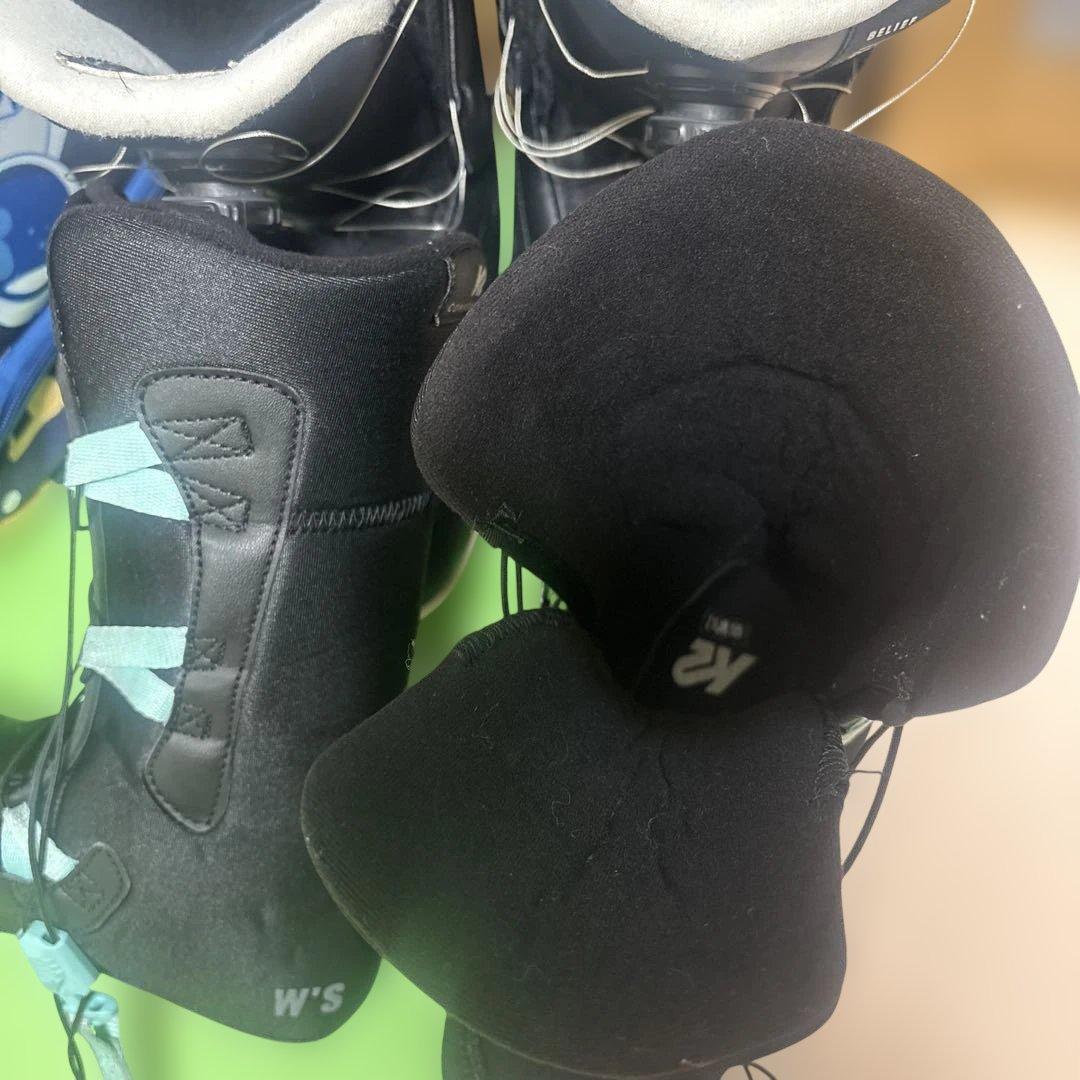 K2 BELIEF スノーボードブーツ 女性用 ブラック24cm