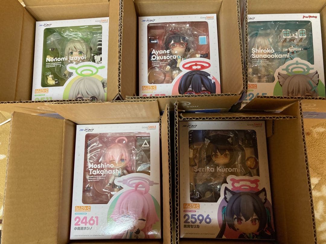 ねんどろいど ブルーアーカイブ 5体セット特典付