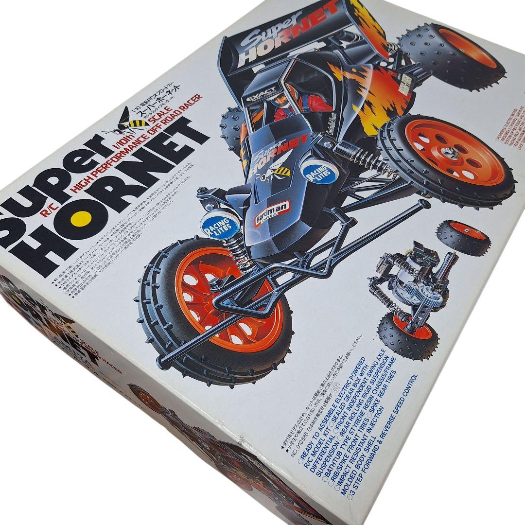 タミヤ スーパーホーネット 未組立 欠品無 箱付 RCバギー 58124　当時物