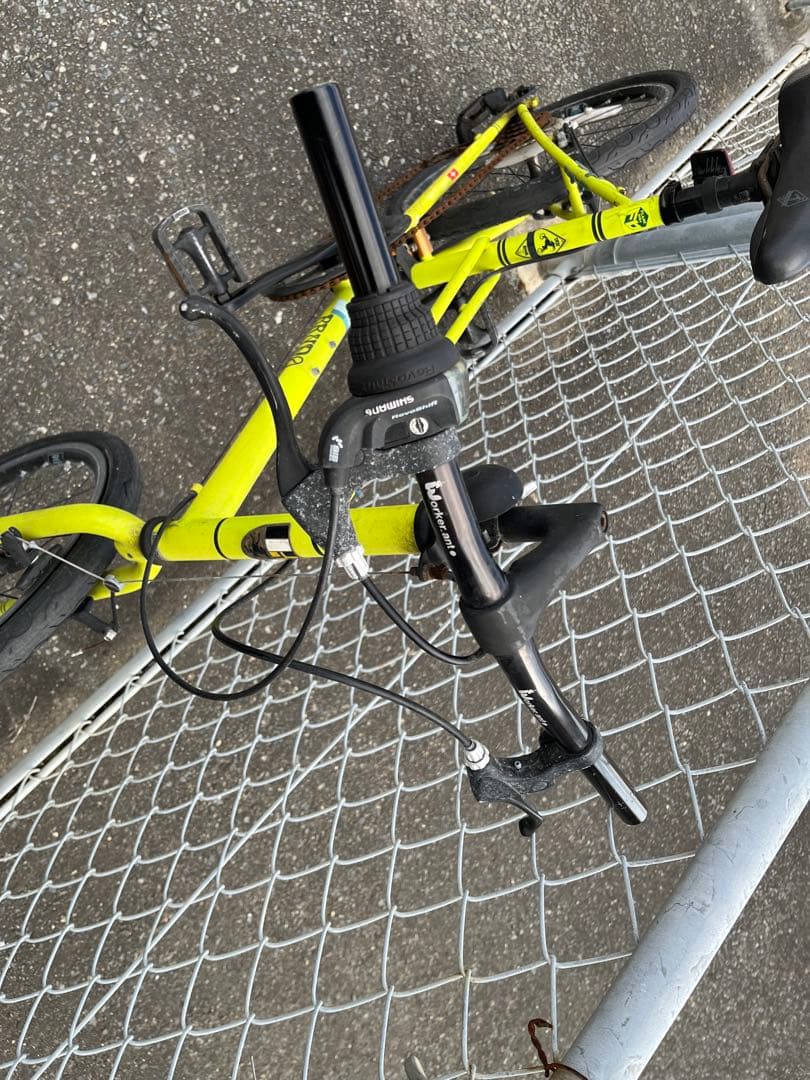 未整備　BRUNO ミニベロ　サイズ410 20インチ　ブルーノ
