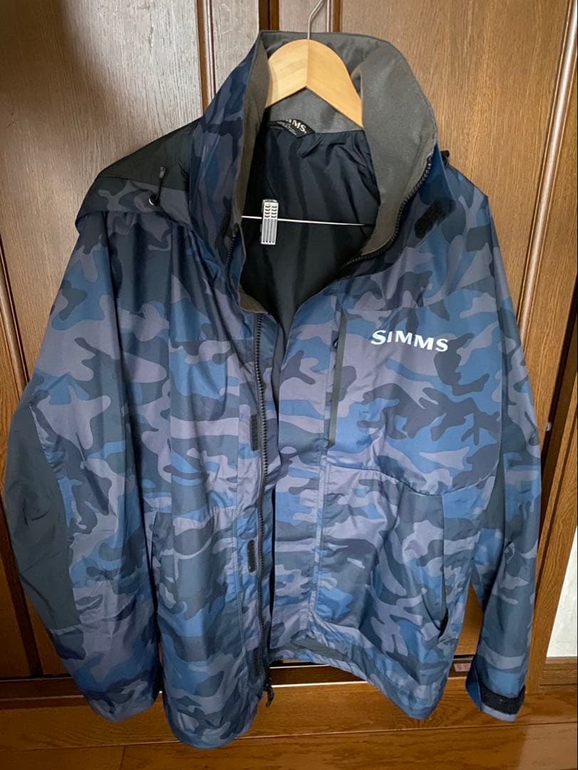 SIMMS 迷彩柄 フィッシングジャケット