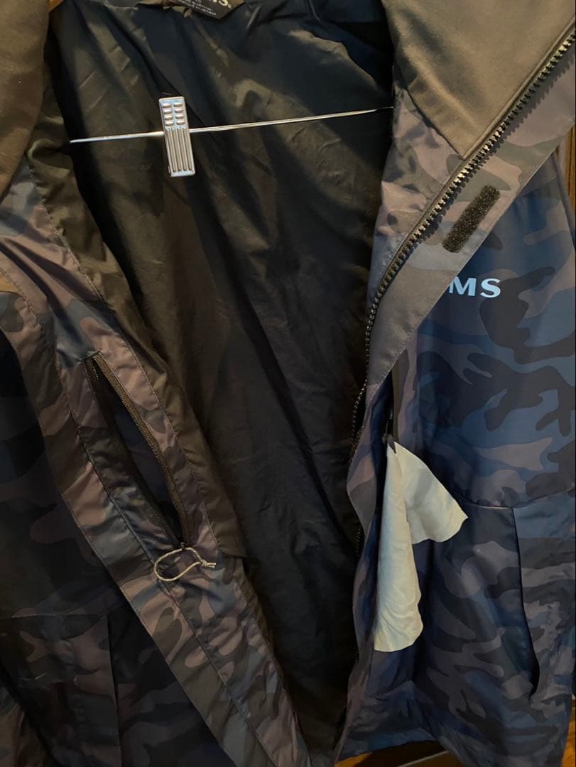 SIMMS 迷彩柄 フィッシングジャケット