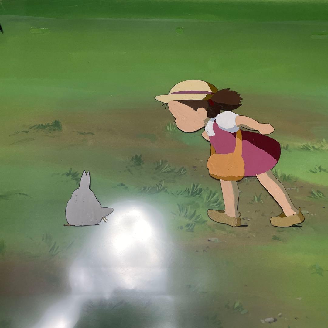 となりのトトロ セル画 直筆背景画