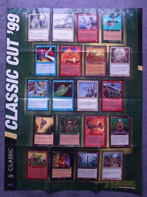 非売品　ポスター　マジック・ザ・ギャザリング　第6版クラシック99　MTG
