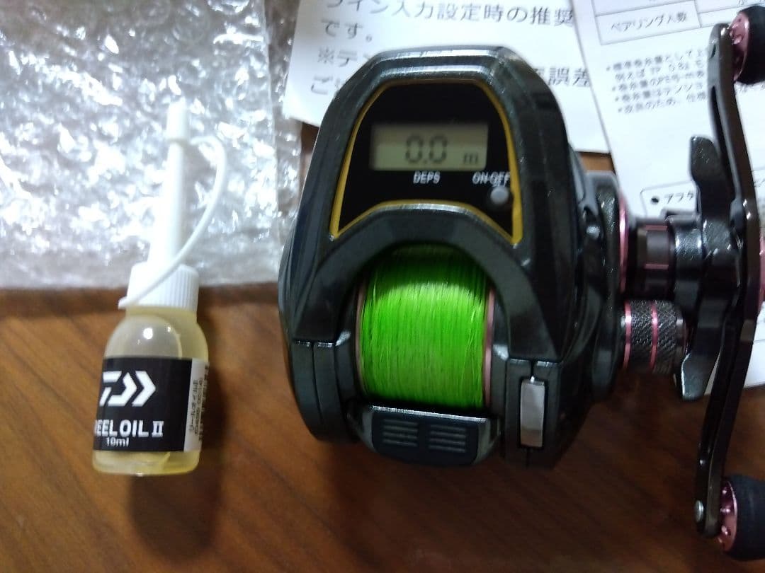 DAIWA XIC ベイトリール デジタル表示　※別売りの純正リールオイル付き
