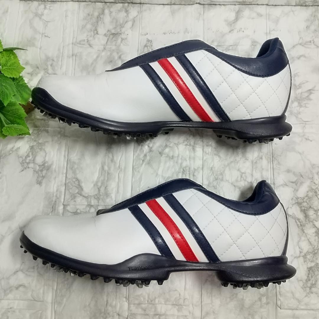 【美品】adidasゴルフシューズ　24cm BOAシステム