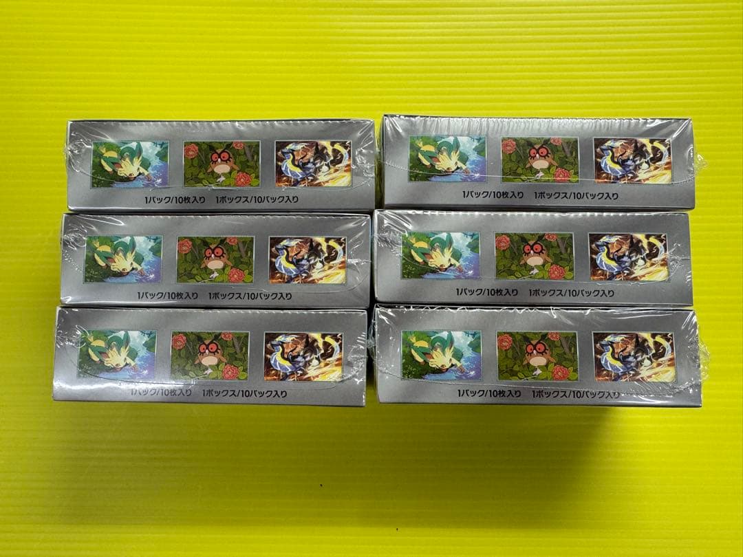 【新品・未開封】ポケモンカード　テラスタルフェスEX シュリンク付き6BOX