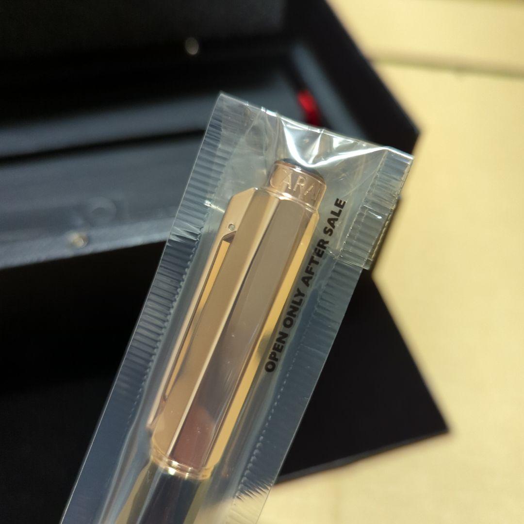 カランダッシュ ローラーボール バリアス エボニー ローズゴールドプレート