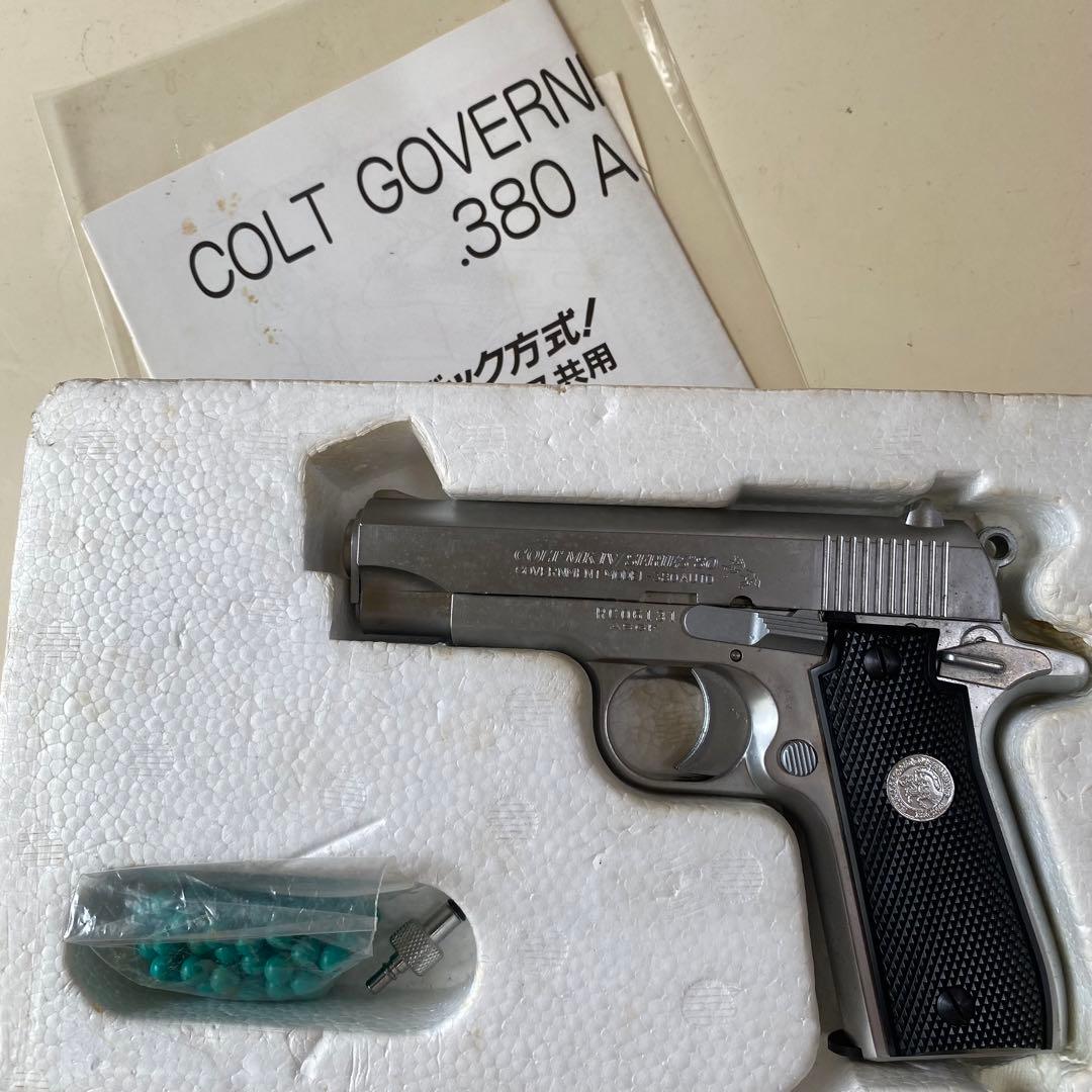 タナカワークス  コルト　380オートステンレスモデル　ブローバック　ガスガン