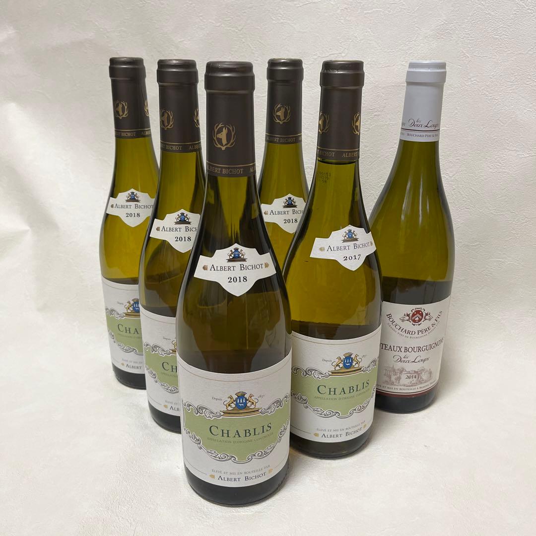 アルベール・ビショ シャブリ 他　6本セット