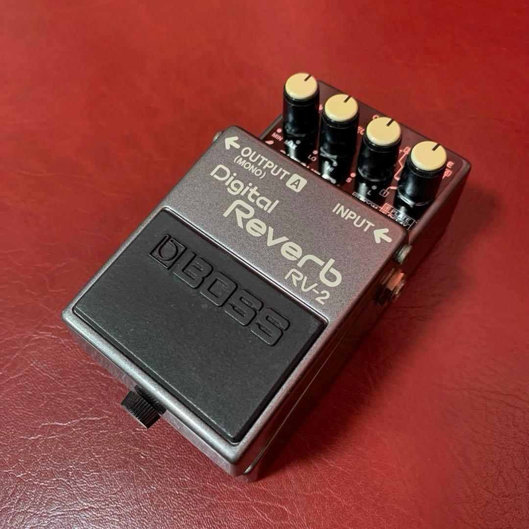 ★希少 ビンテージ★ 1987年 日本製 BOSS RV-2 初期モノ☆