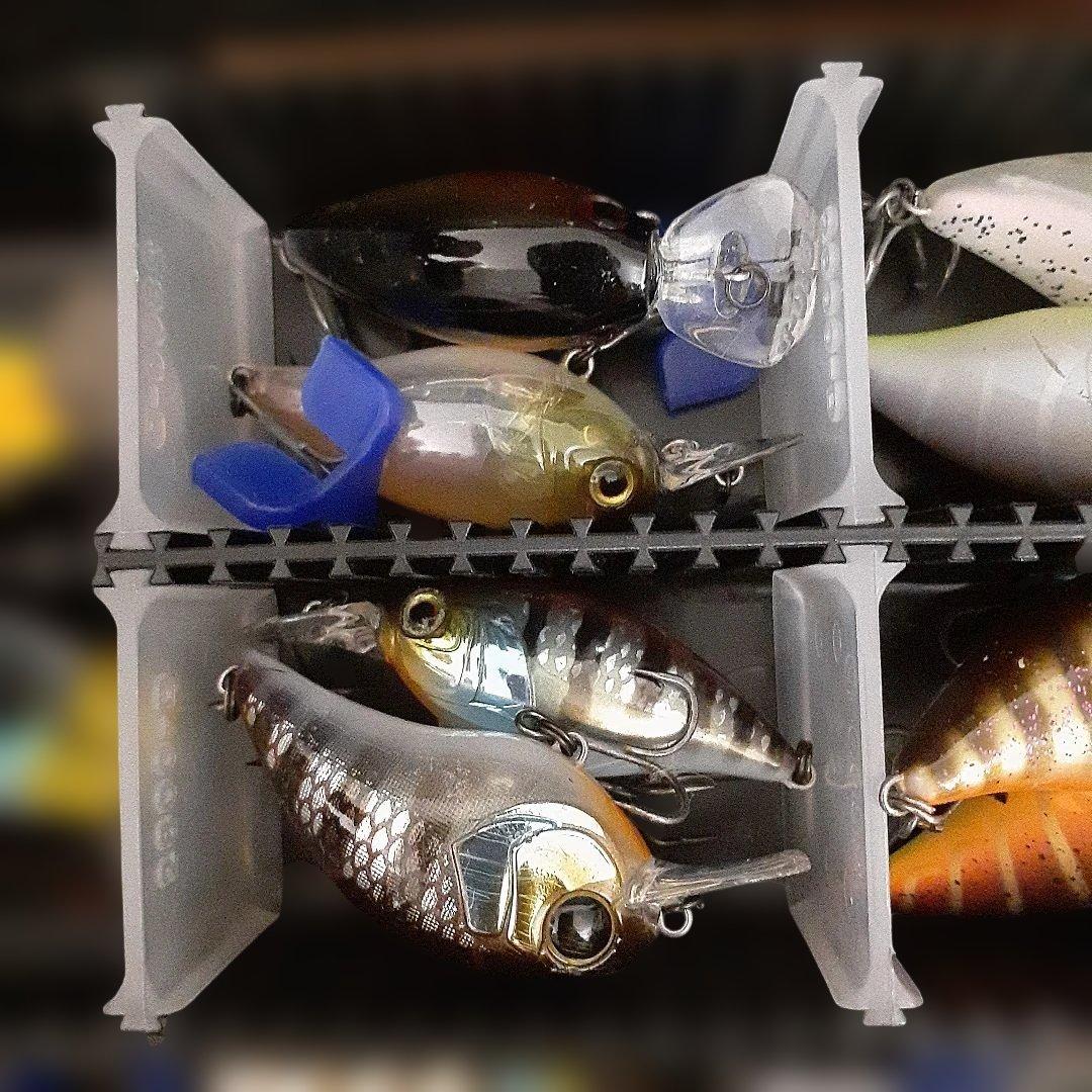 ルアーボックス付き　バス釣り　卒業まとめ売り　セット