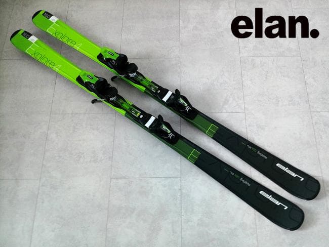 美品 ELAN エラン EXPLORE4 エクスプロア4 スキーセット160cm