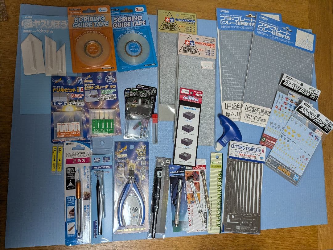 ウマ父ちゃんさん専用模型製作用品セット　新品多数　タミヤアルティメットニッパー他