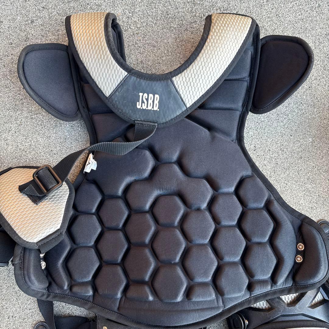 ミズノプロ キャッチャー用防具一式 軟式用 マスクはミズノ