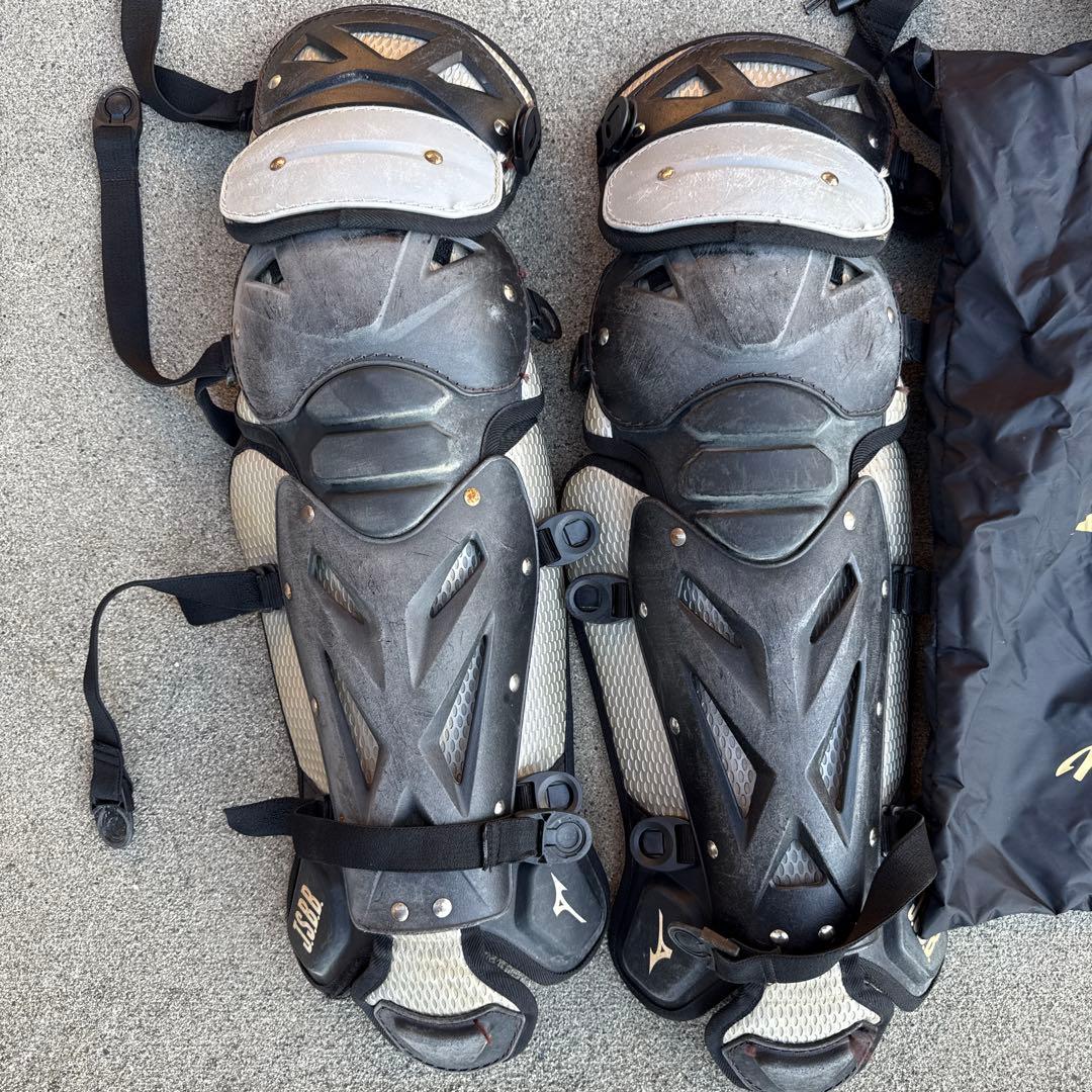 ミズノプロ キャッチャー用防具一式 軟式用 マスクはミズノ