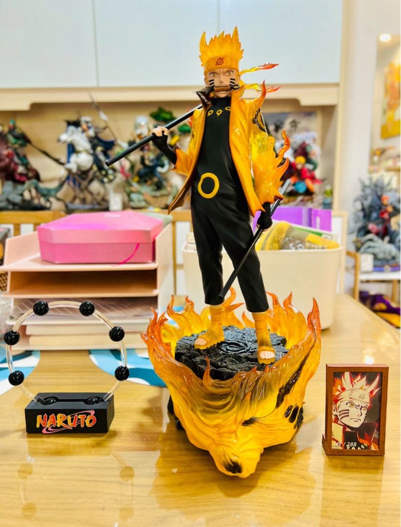 NARUTO ナルトガレージキット　うずまきナルト 六道仙人　レジン スタチュー