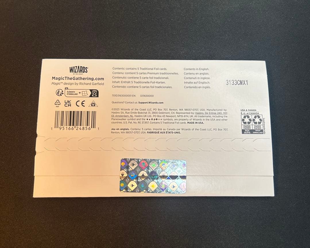 MTG【Foil】Meditations on Nature１箱