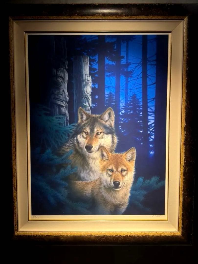 ジョウ・ナイトウ【ミスティック・キャニオン&雪の鼓動】シルクスクリーン