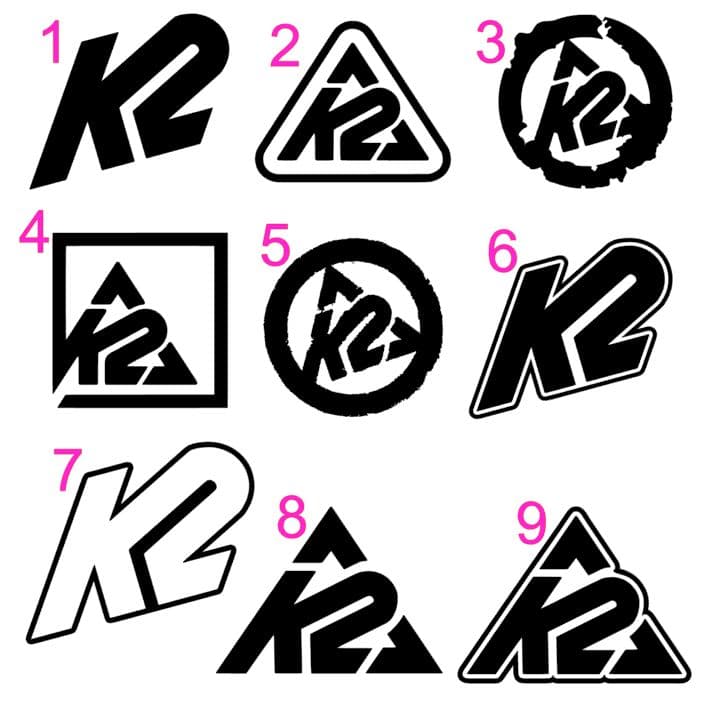K2　ケーツー　ステッカー
