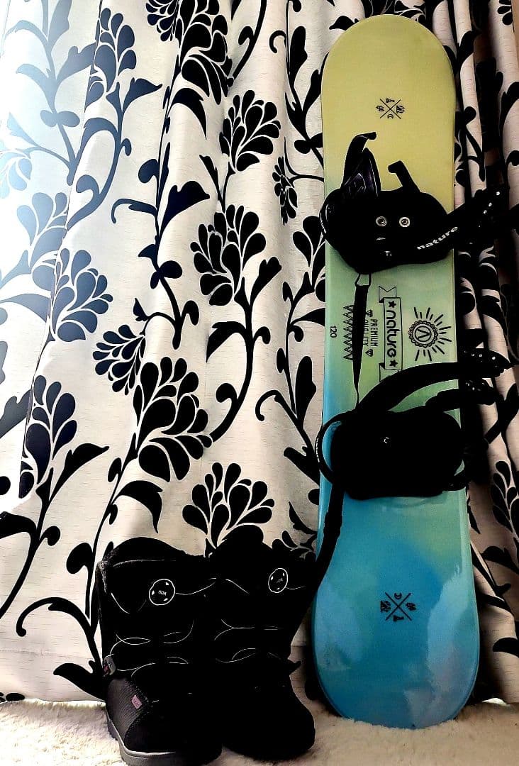 120Sizeスノーボード&ブーツ21.5(head)