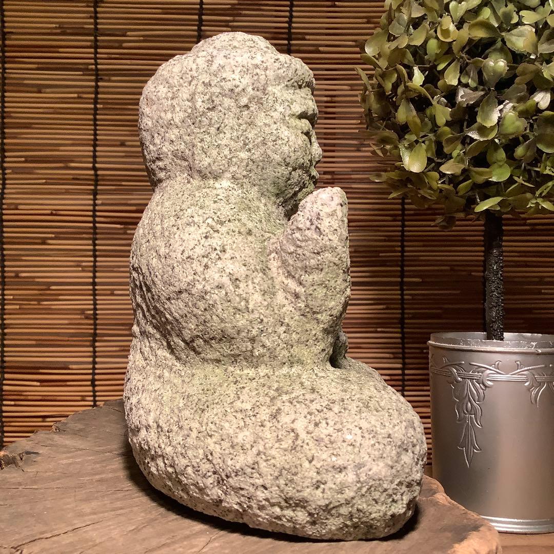 大正期・本師本仏「石仏・阿弥陀如来坐像」本願他力・他力本願・仏説無量寿経