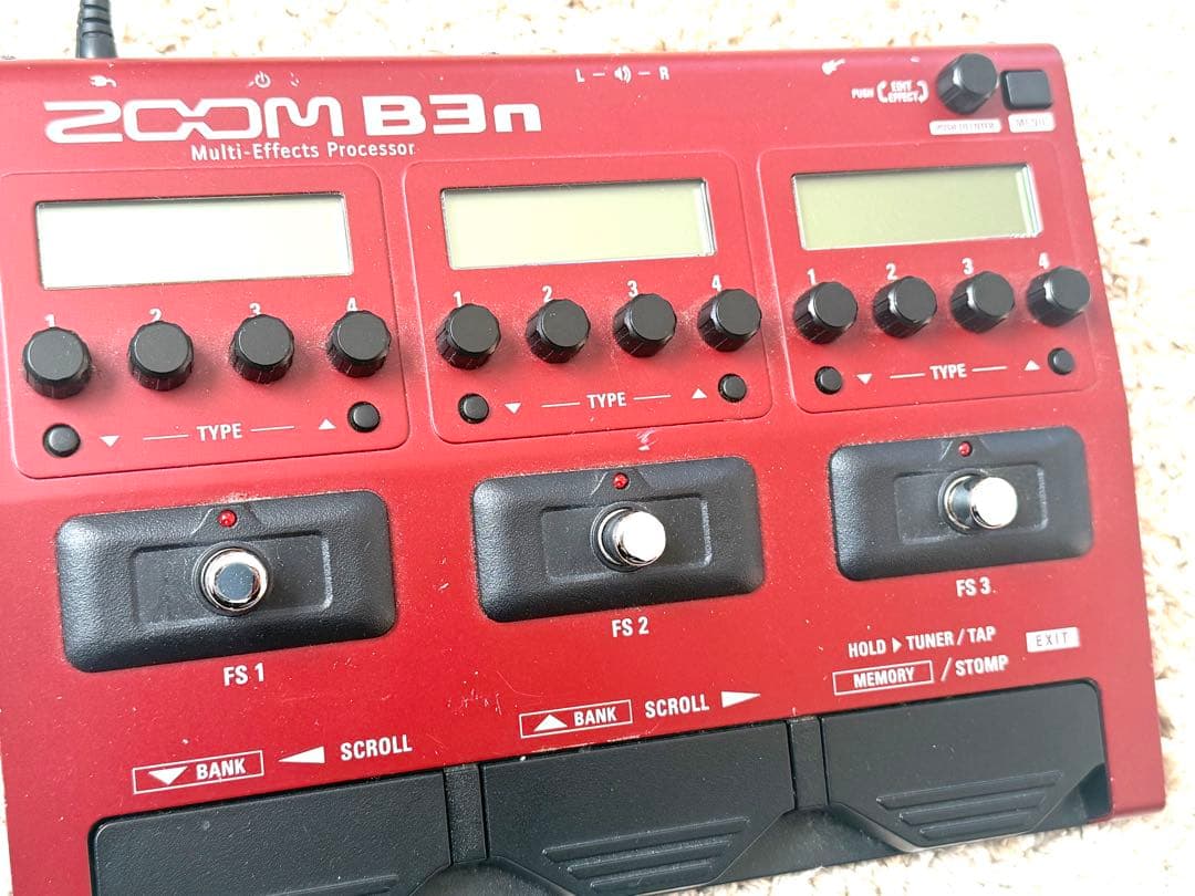 ZOOM B3n マルチエフェクター ベースエフェクター