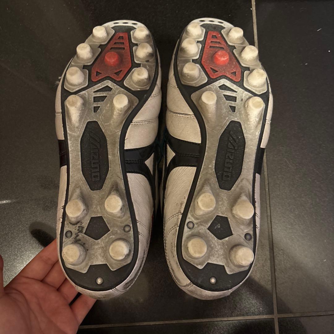 【即完品】27センチモレリア2白クロスステッチ 値段交渉可能 シューズキーパー付