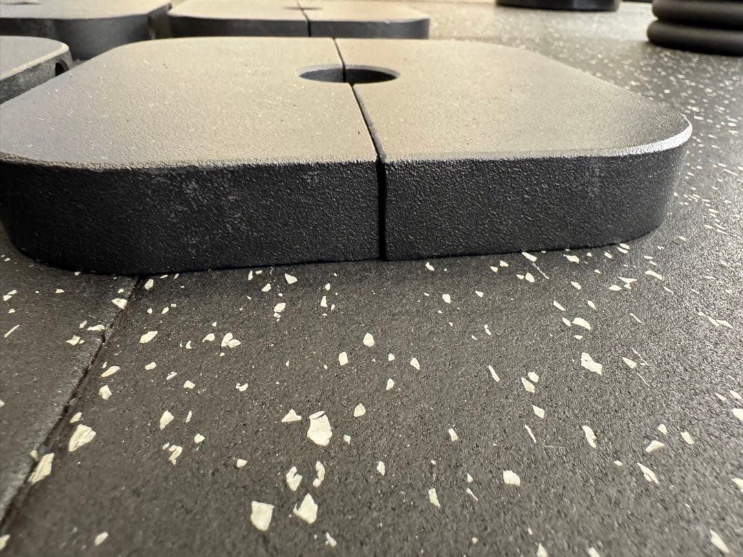 クイックロックダンベル用ヘビーハンドルプレートキット（7.5ポンド×4枚)