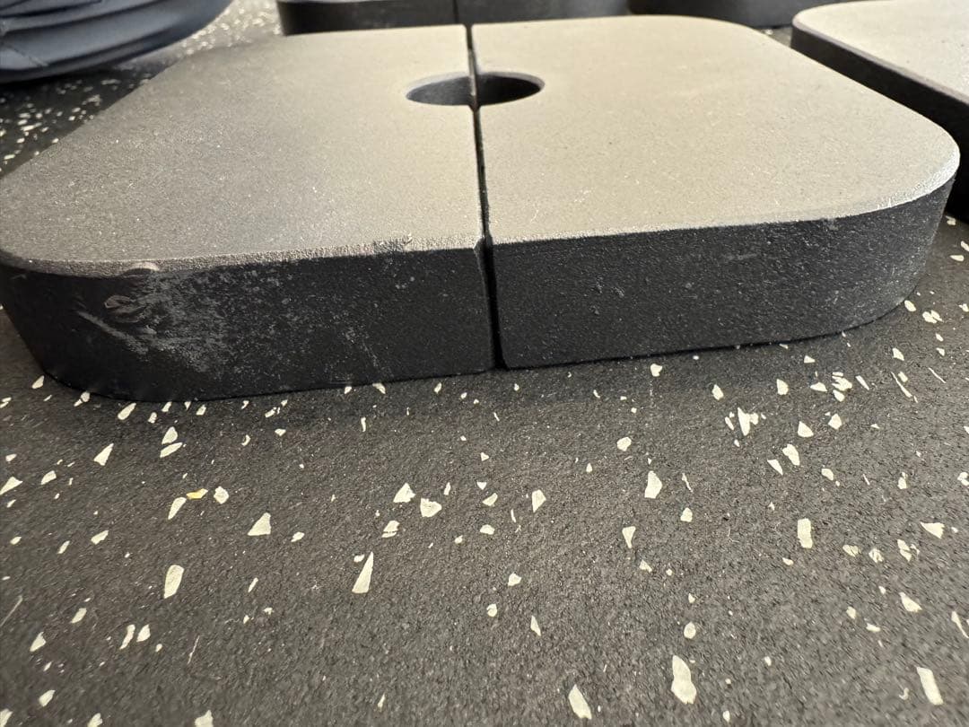 クイックロックダンベル用ヘビーハンドルプレートキット（7.5ポンド×4枚)