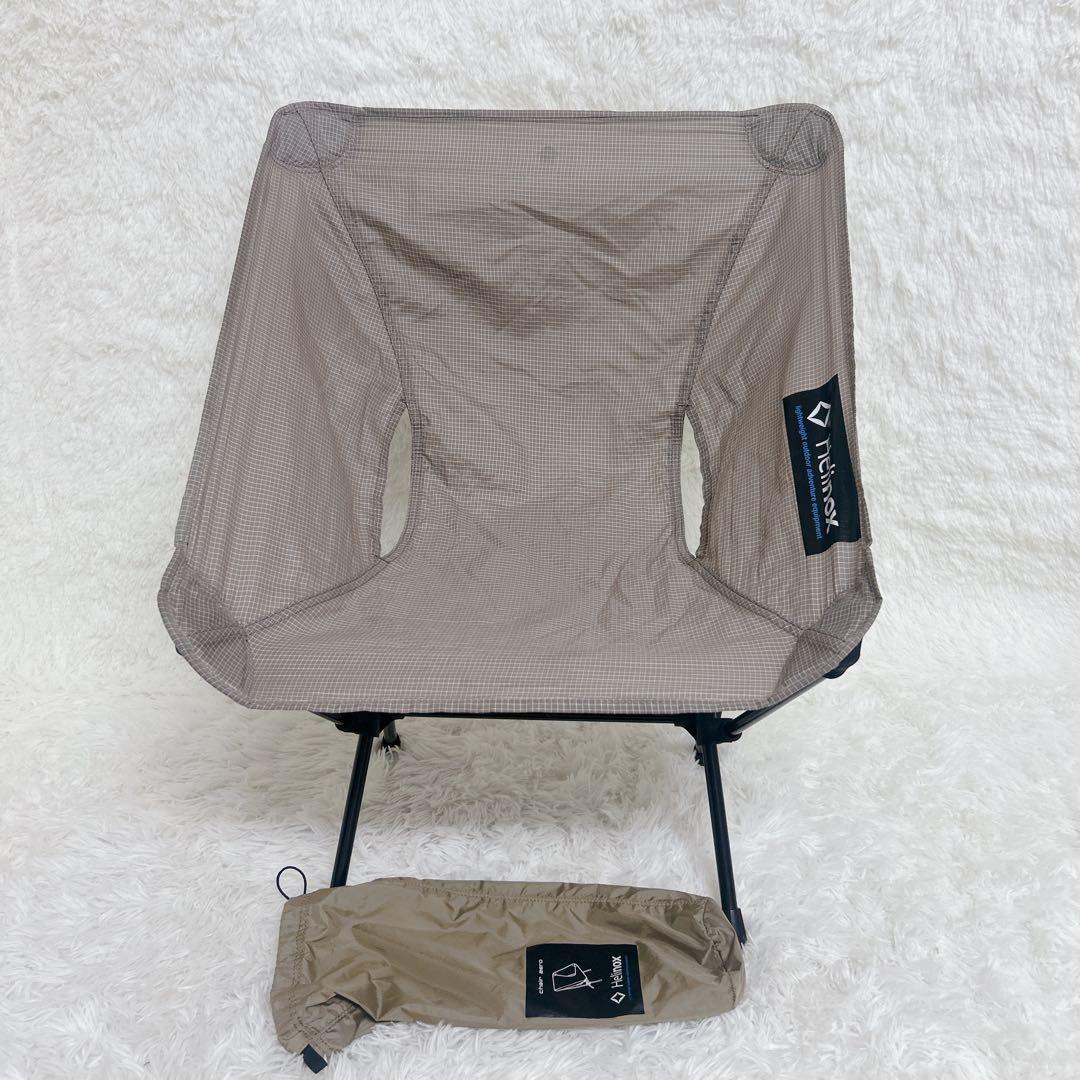 【極美品】Helinox ヘリノックス　chair zero サンド　廃盤色