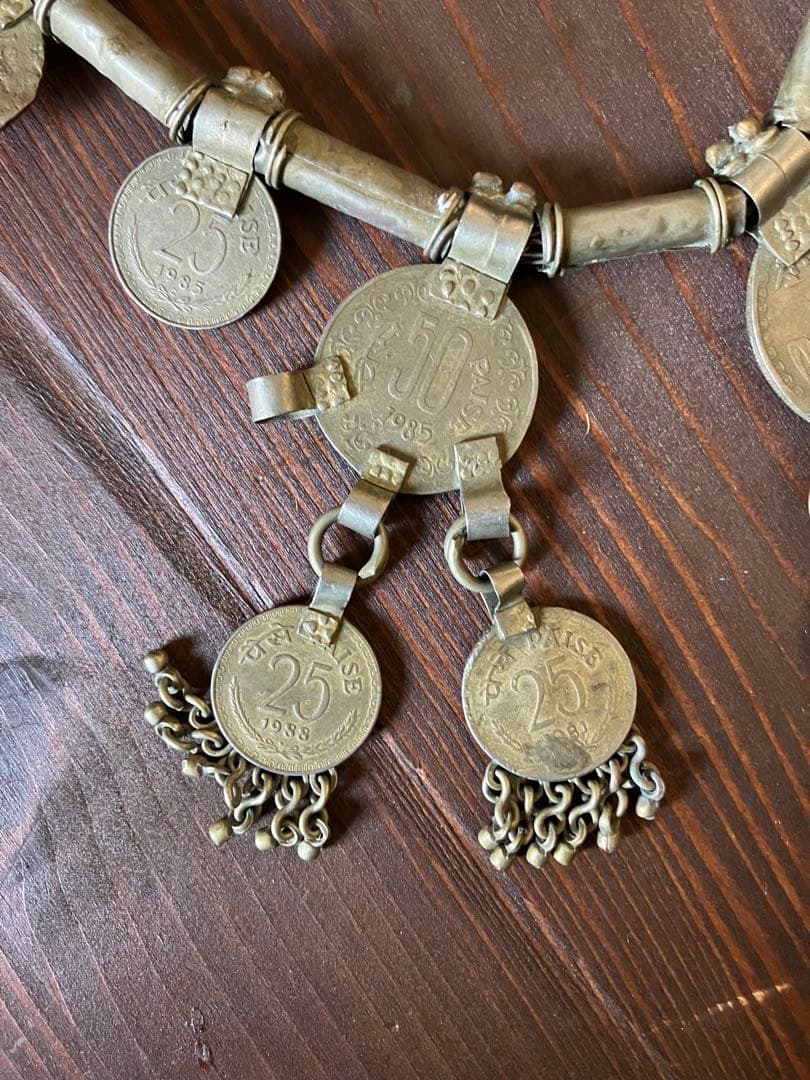 インド　バンジャラ族　ヴィンテージ　　ネックレス　少数民族　トライバルアート