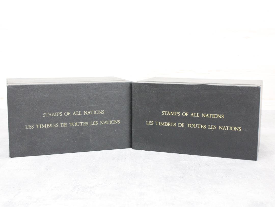 ▲世界の切手コレクションアルバムBOX フランクリンミント