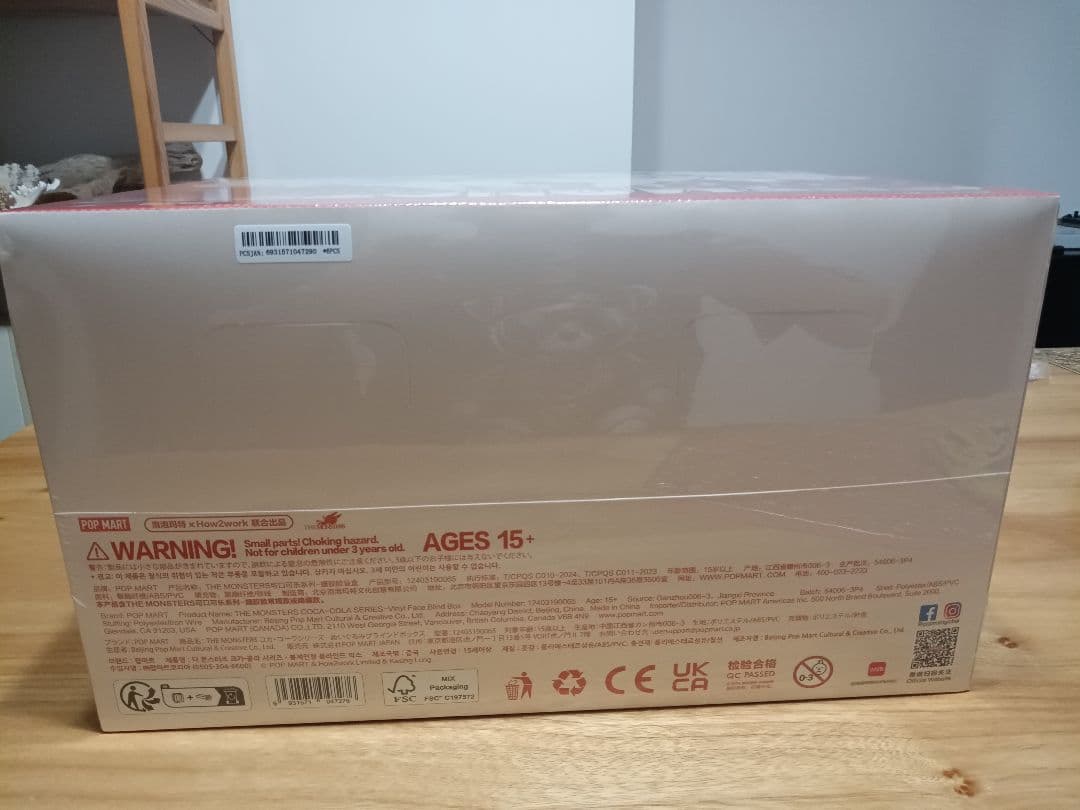 THE MONSTERS LABUBU めいぐるみ　コーラ COCA-COLA