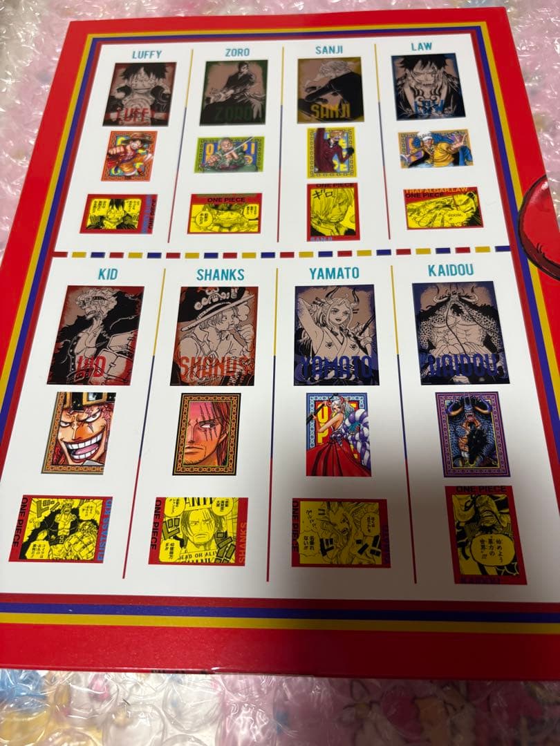 ONE PIECE ワンピース　A4ポスターコレクション　3枚セット　JCS限定