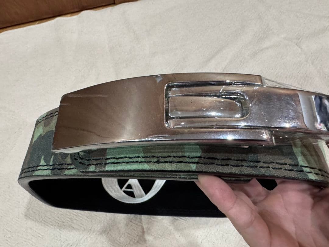 直筆サイン入りジュラシック 木澤 レバーアクション パワーベルト Mサイズ　1