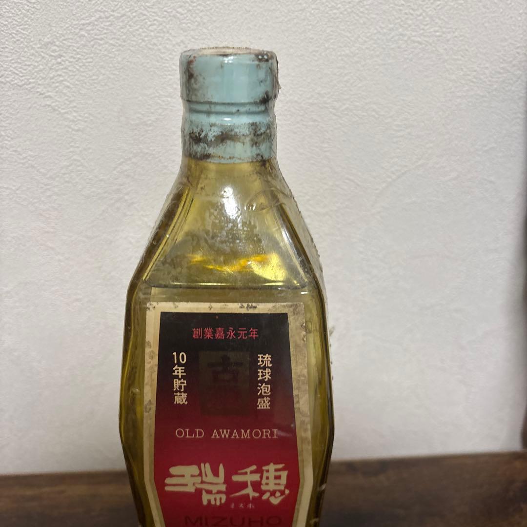 泡盛　瑞穂Old Awamori Mizuho 43度 10年熟成