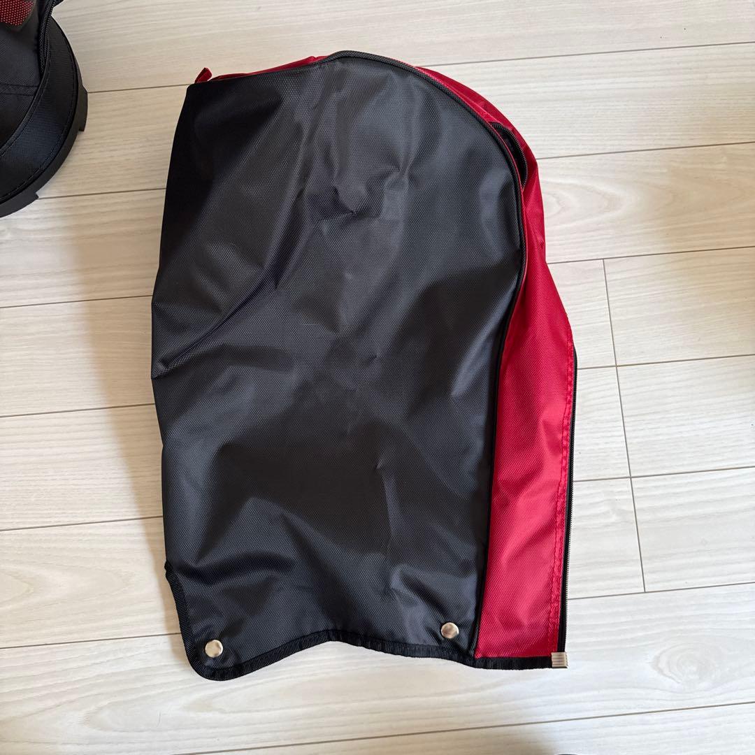 TOURSTAGE ゴルフバッグ レッド×ブラック