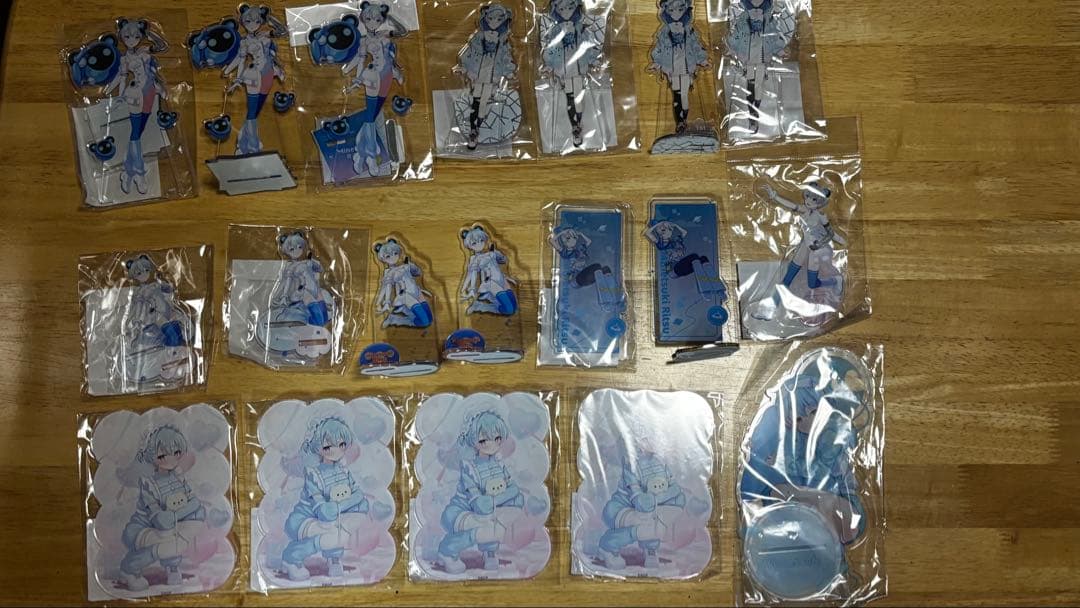 夢限大みゅーたいぷ 峰月律 グッズセット 引退